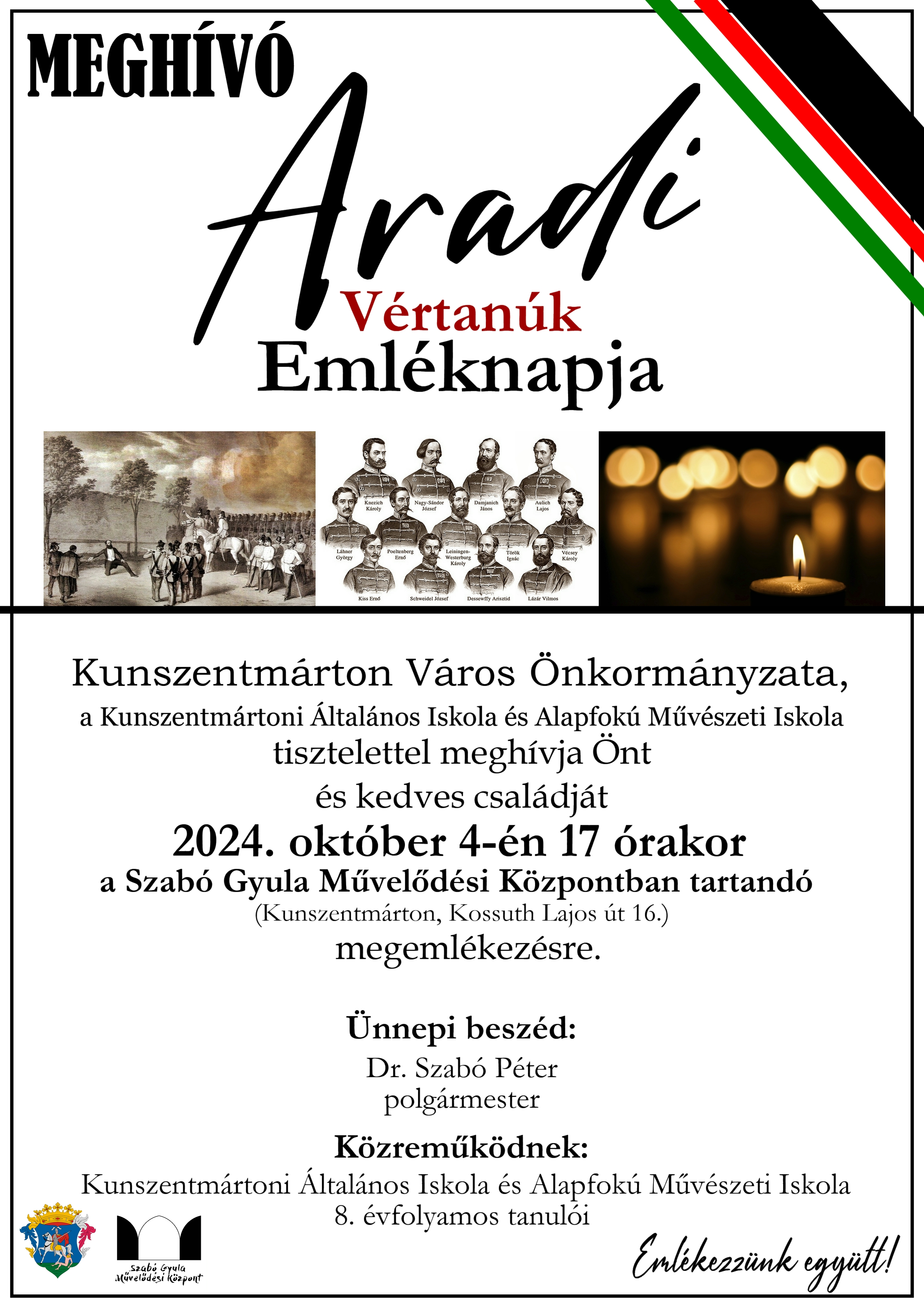 2024. október 4. Aradi Vértanúk Napja 