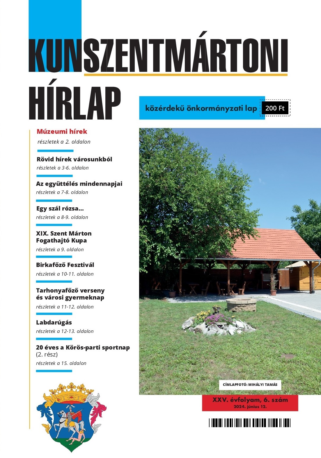 A Kunszentmártoni HÍRLAP XXV. évfolyam 6. szám  