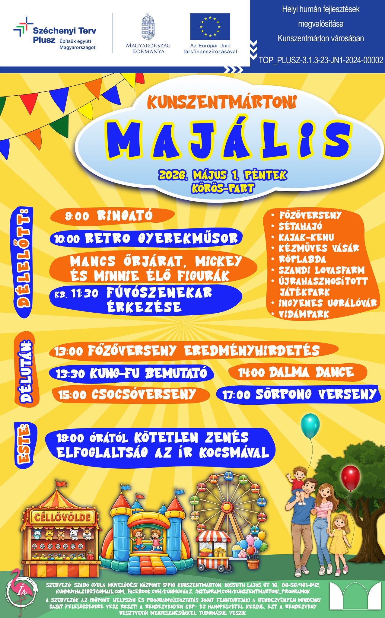 Majális 2026. május 1.  