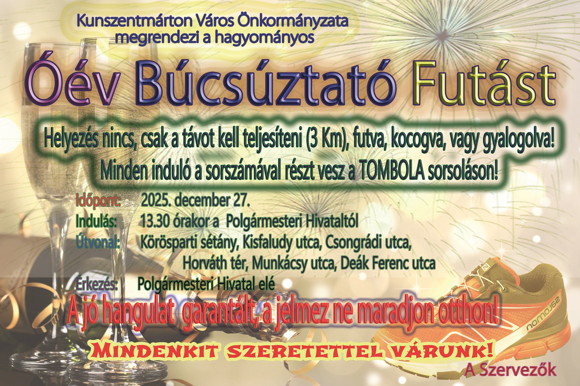 Óév búcsúztató futás 2025.