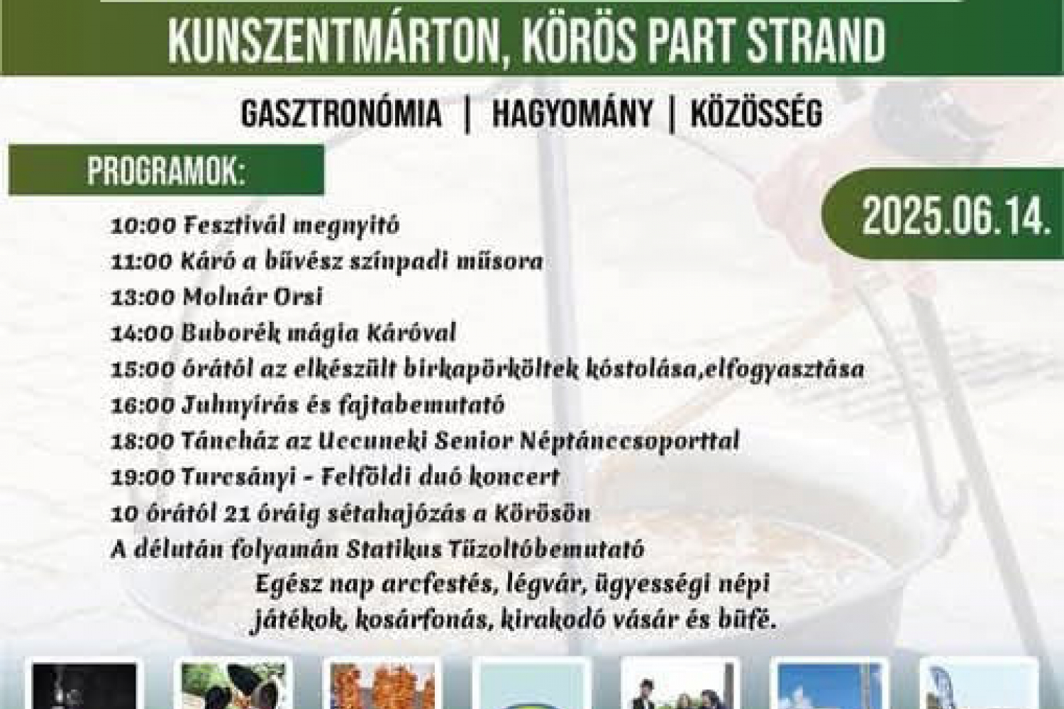 Birkafőző Fesztivál és Kiállítás 2025. június 14.