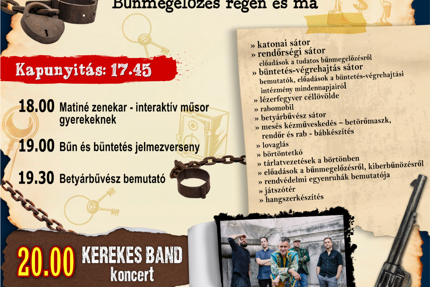 Bűnök és Büntetések 2026. június 20.