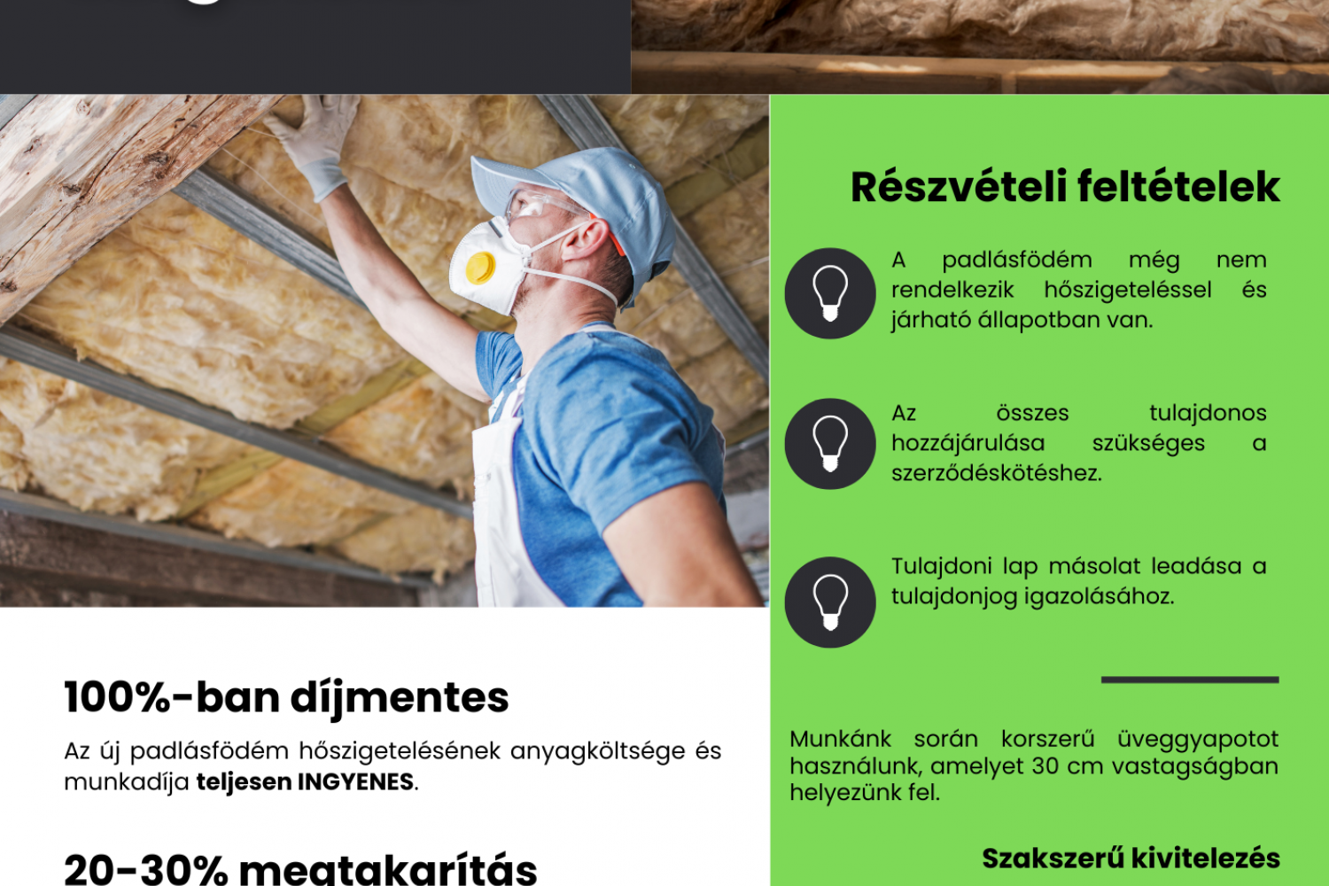 Ingyenes Padlásfödém Szigetelés
