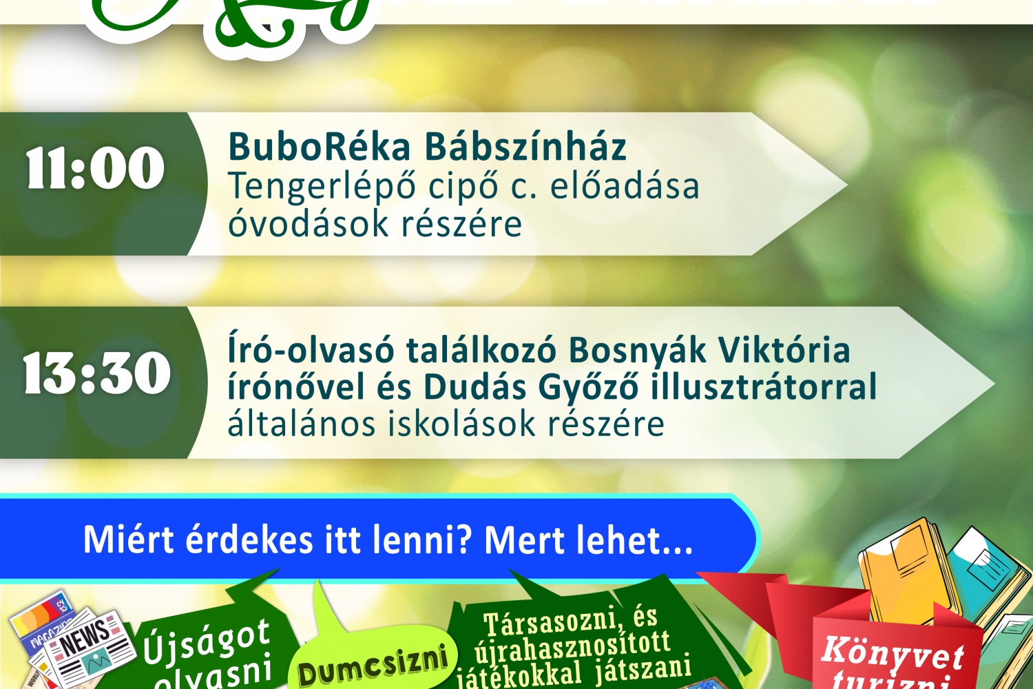Könyvtár a Zöldben 2026. május 29.