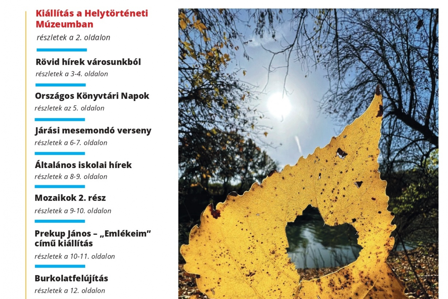 A Kunszentmártoni HÍRLAP XXV. évfolyam 11. szám  