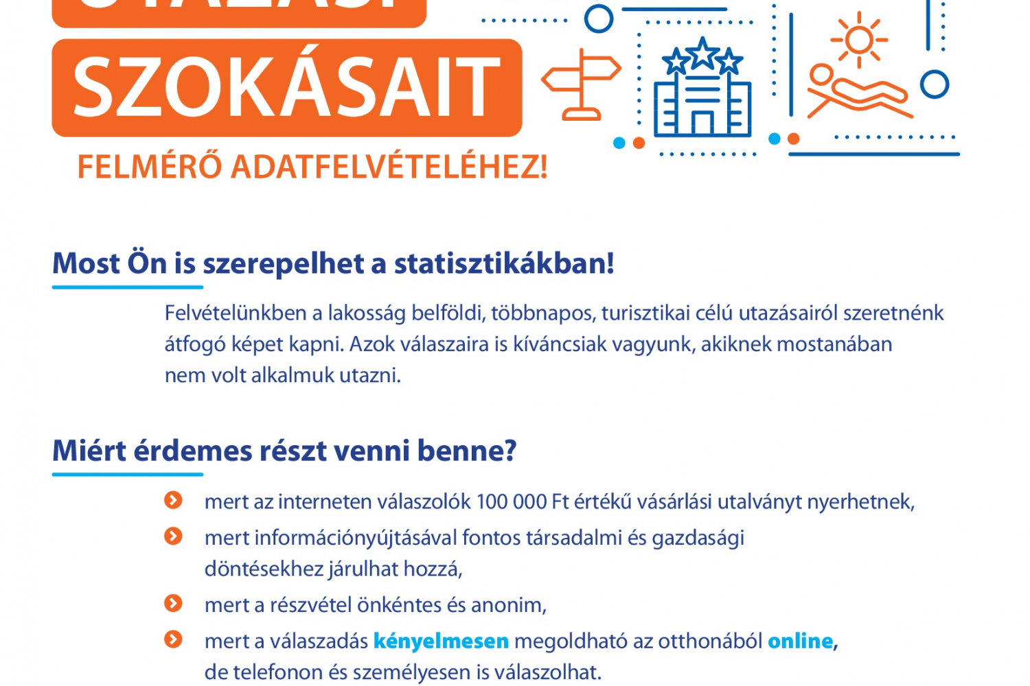 KSH Lakosság Utazási Szokásai felmérés 2025  