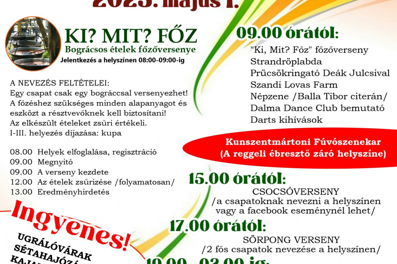 Családi Sport Majális 2025. május 1. 