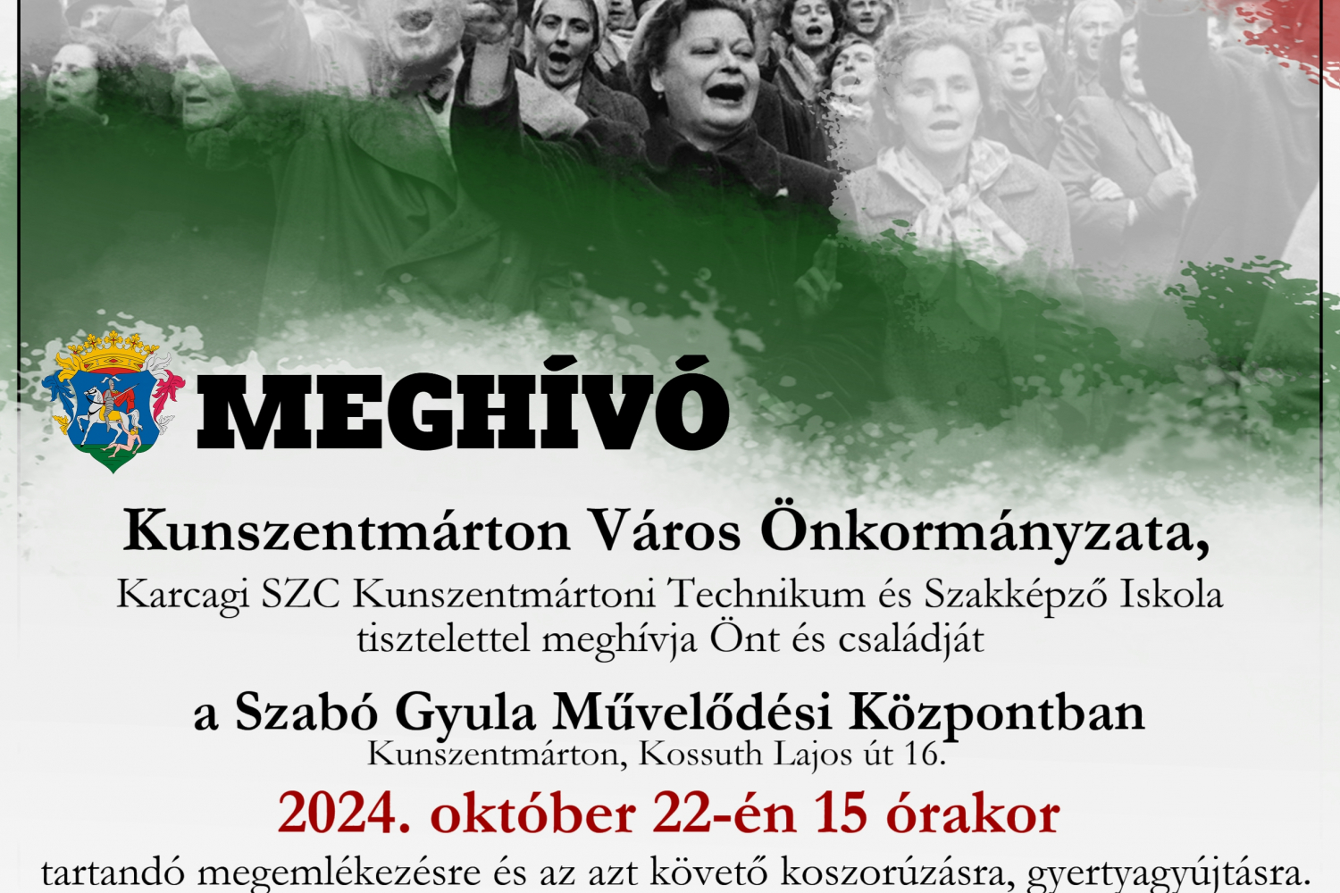 Tisztelet a Hősöknek! 2024. október 22.