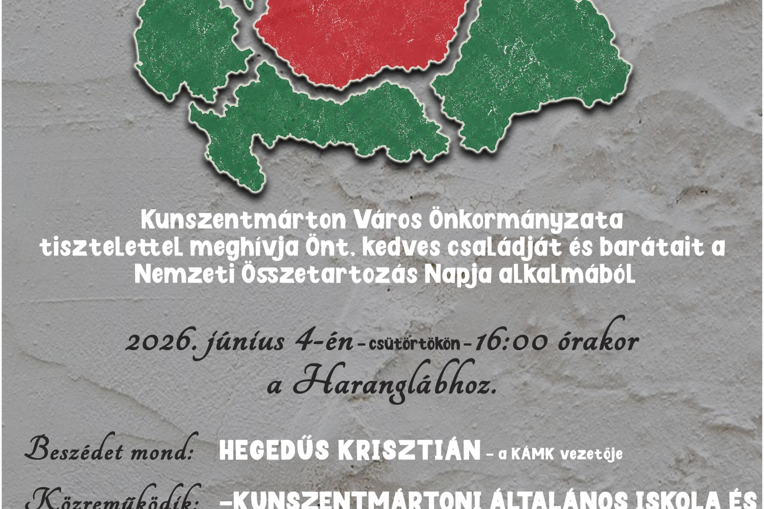 Nemzeti Összetartozás Napja 2026. június 4. 