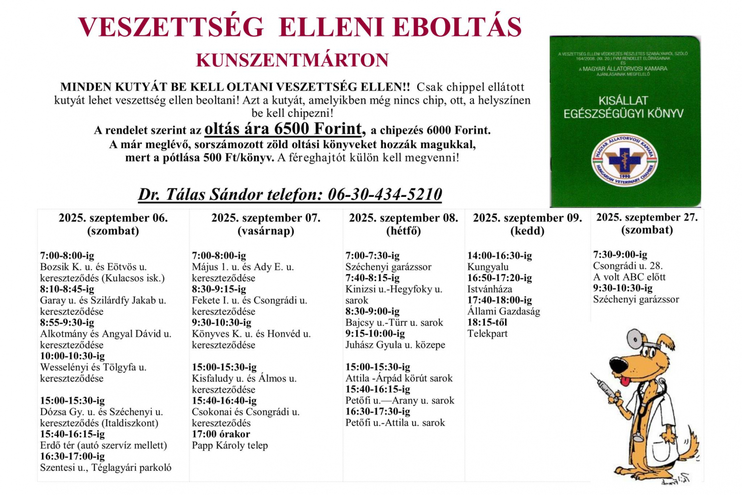 Veszettség elleni eboltás 