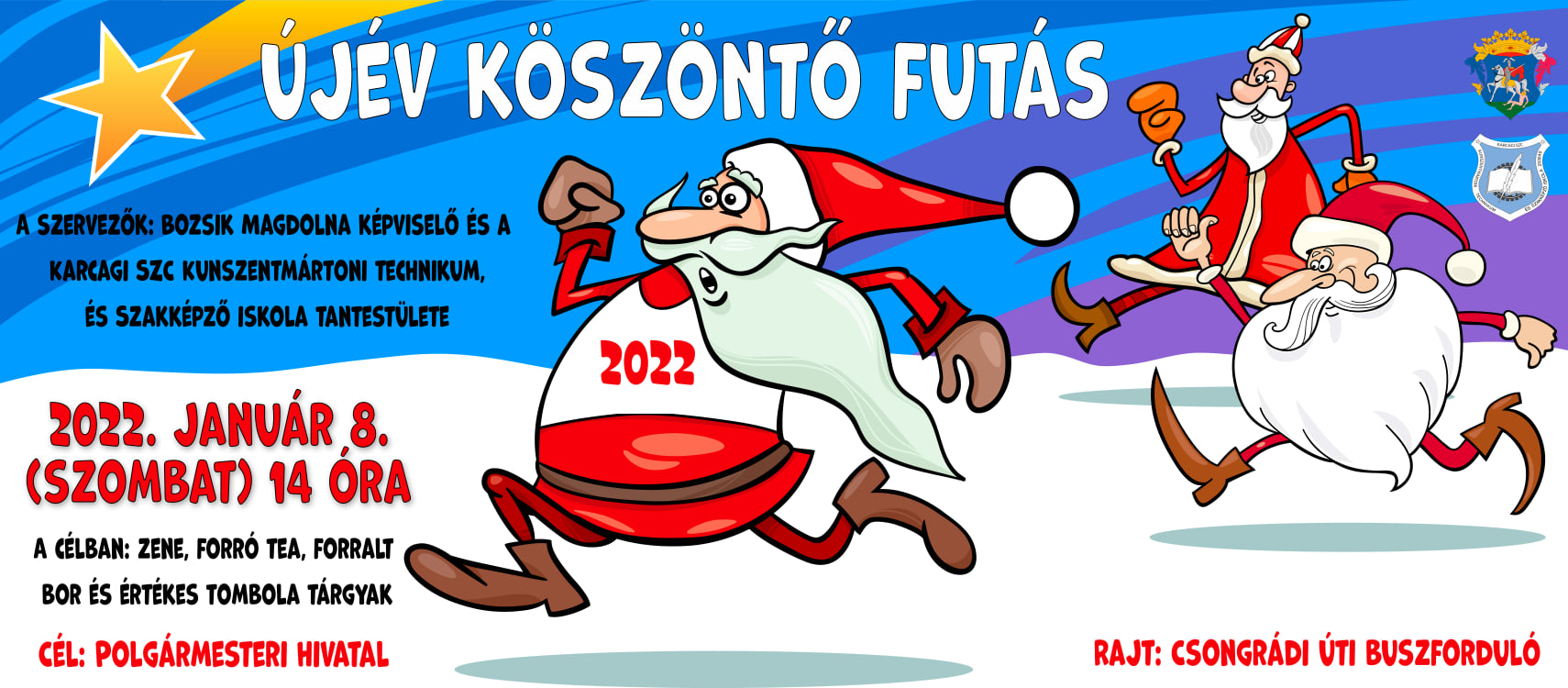 Újév köszöntő futás 2022.01.08. 