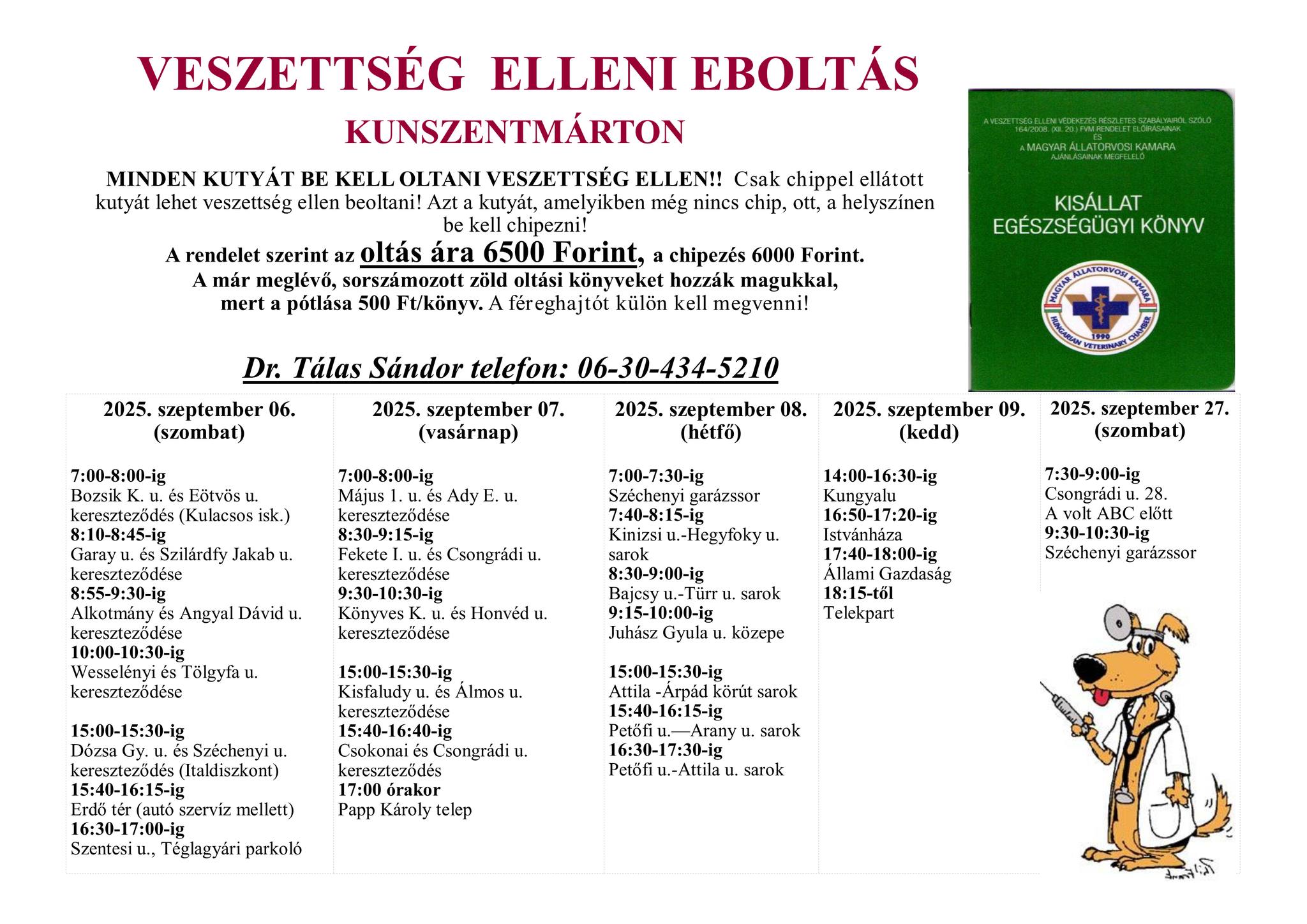Veszettség elleni eboltás 