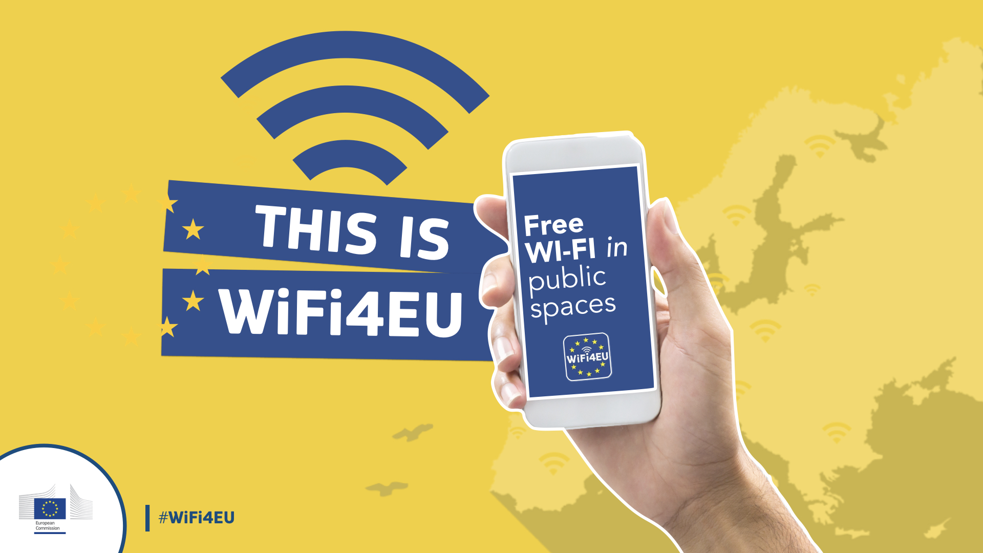 WiFi4EU_EU-s támogatás ingyenes wifi-hotspotokra